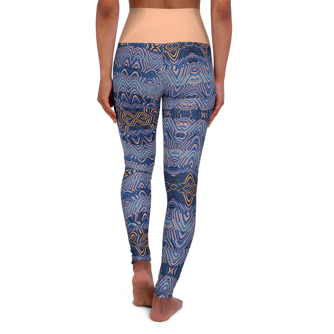 Peach Fuzz Sonic Yoga Leggings