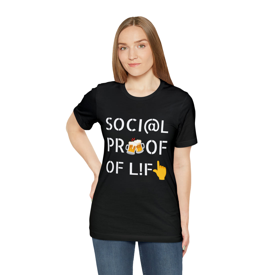 Unisex Social Proof Jersey Tee