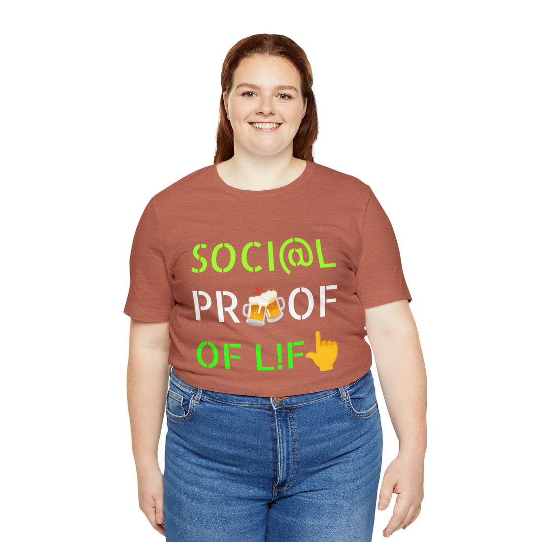 Unisex Social Proof Jersey Tee