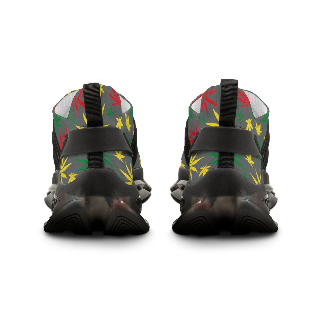 Ash Tropical Rasta Toned Men's Mesh Knit Sneakers