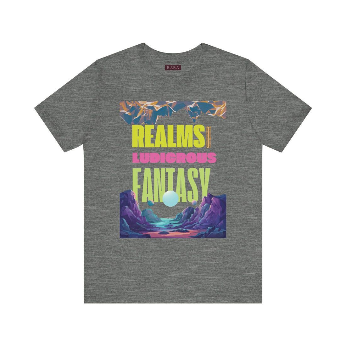 Fantasy Typography Unisex Jersey Tee