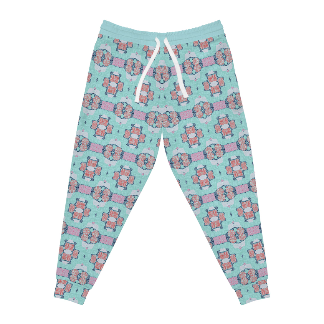 Icy Geometric Print Unisex Joggers