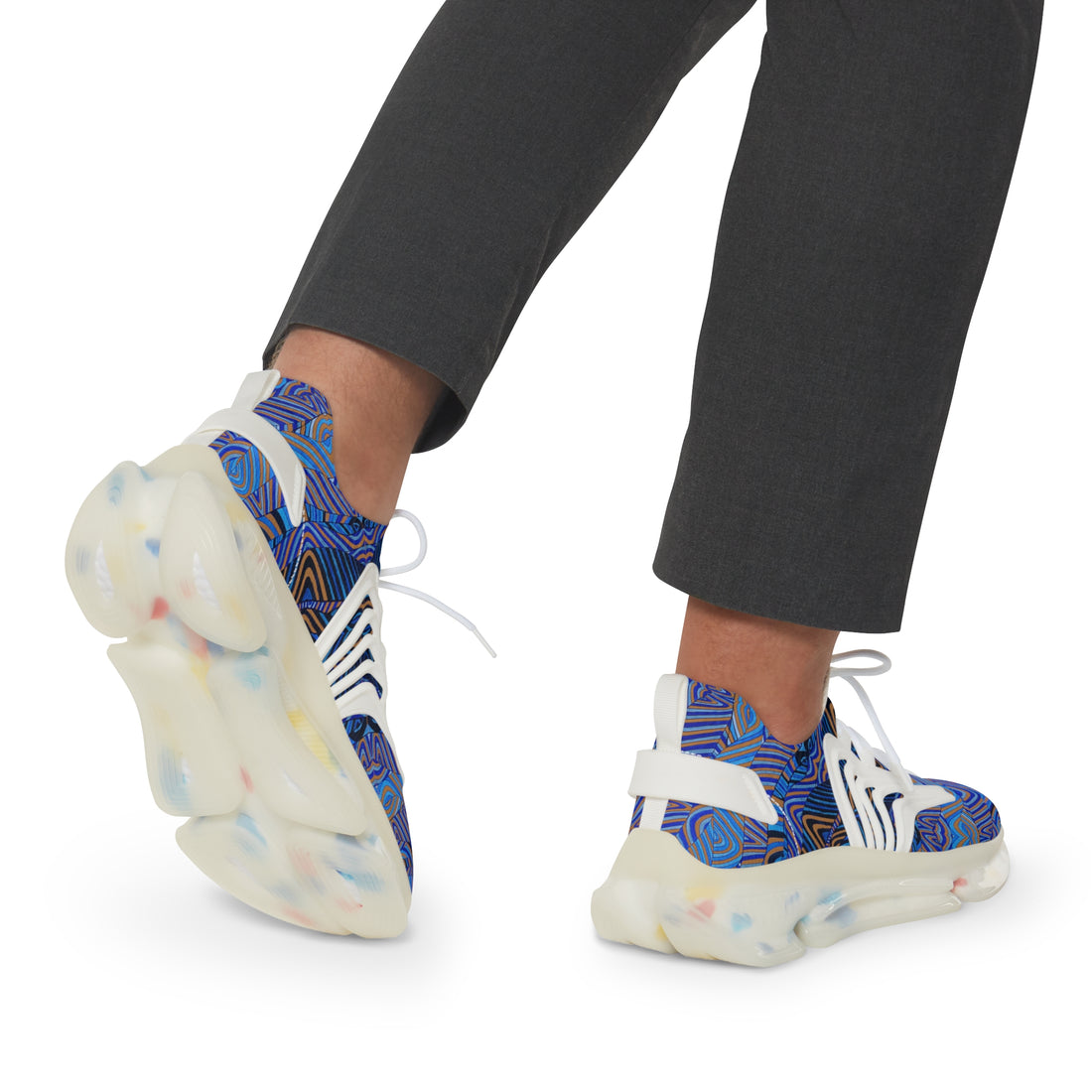Tussock Sonic OTT Men's Mesh Knit Sneakers