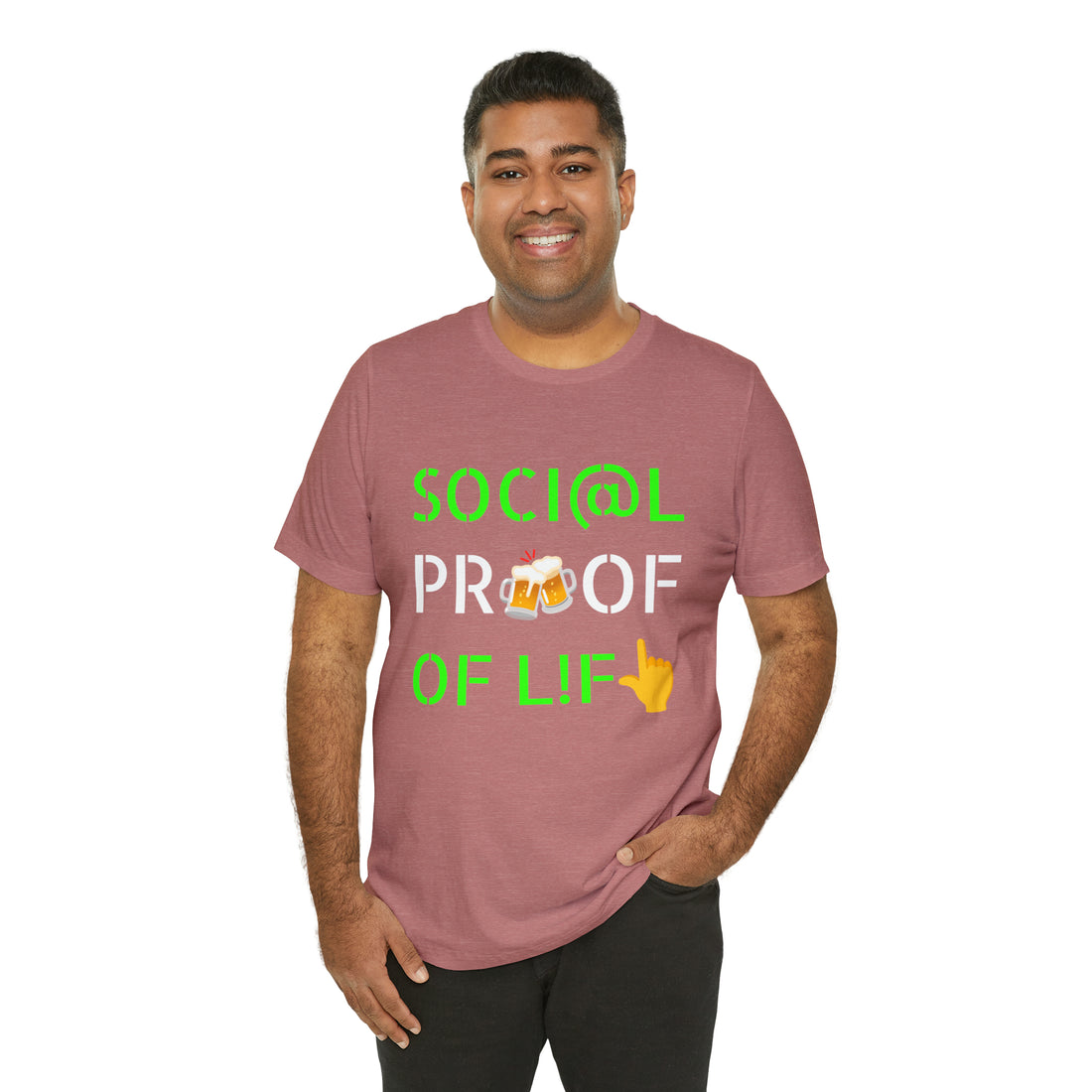 Unisex Social Proof Jersey Tee