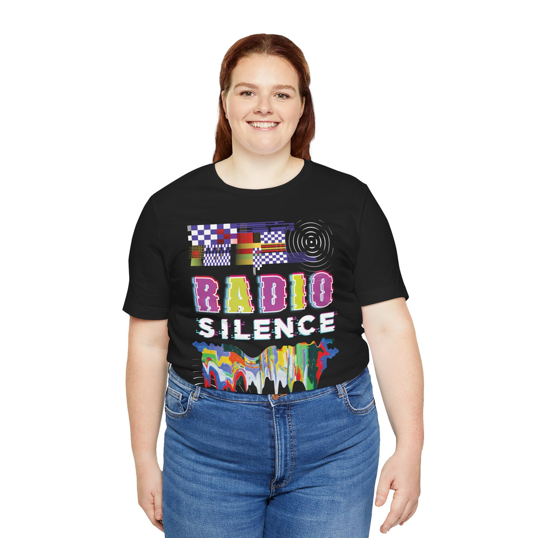 Radio Silence Typography Unisex Jersey Tee