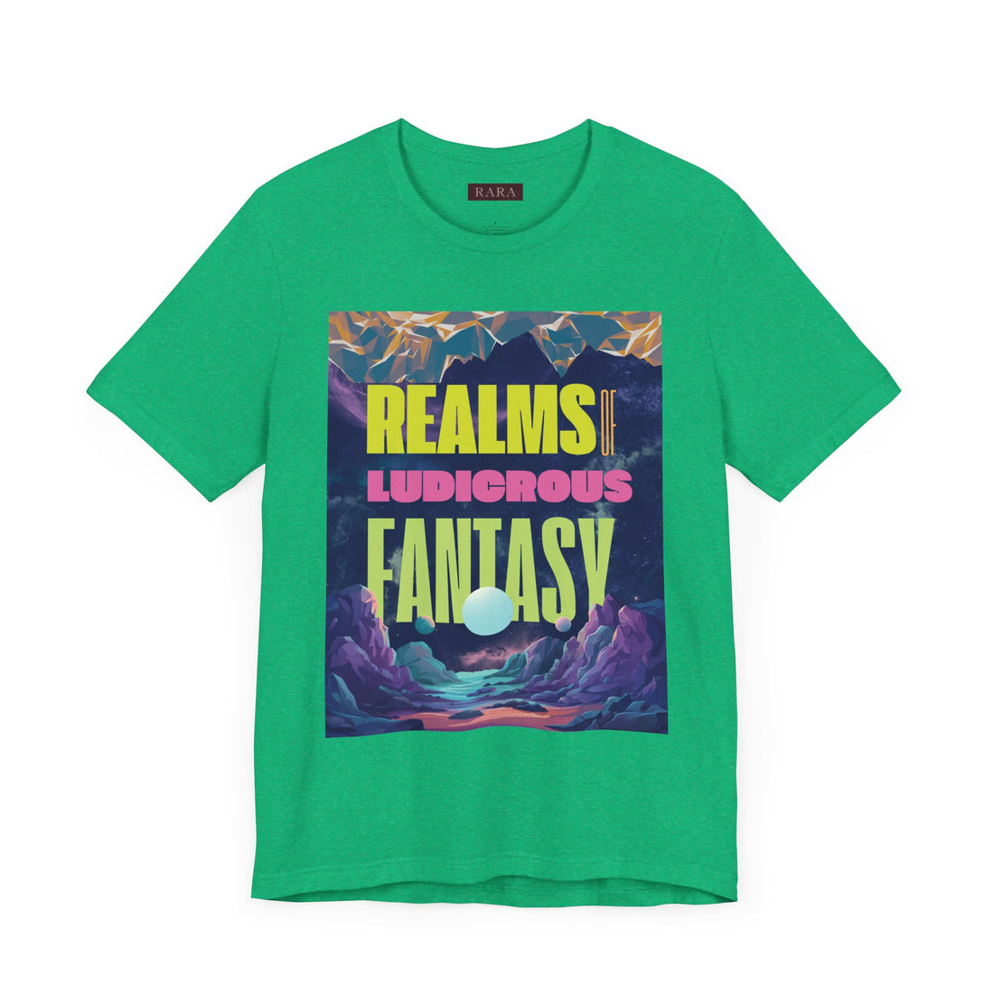 Fantasy Typography Unisex Jersey Tee