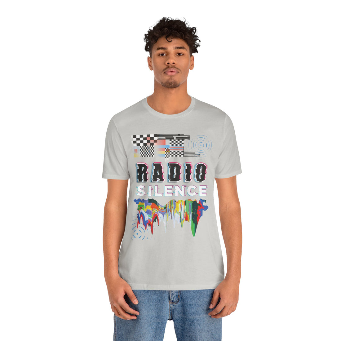 Radio Silence Typography Unisex Jersey Tee