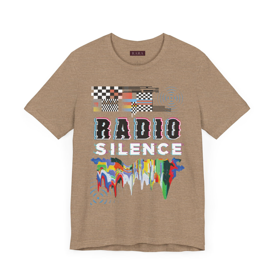 Radio Silence Typography Unisex Jersey Tee