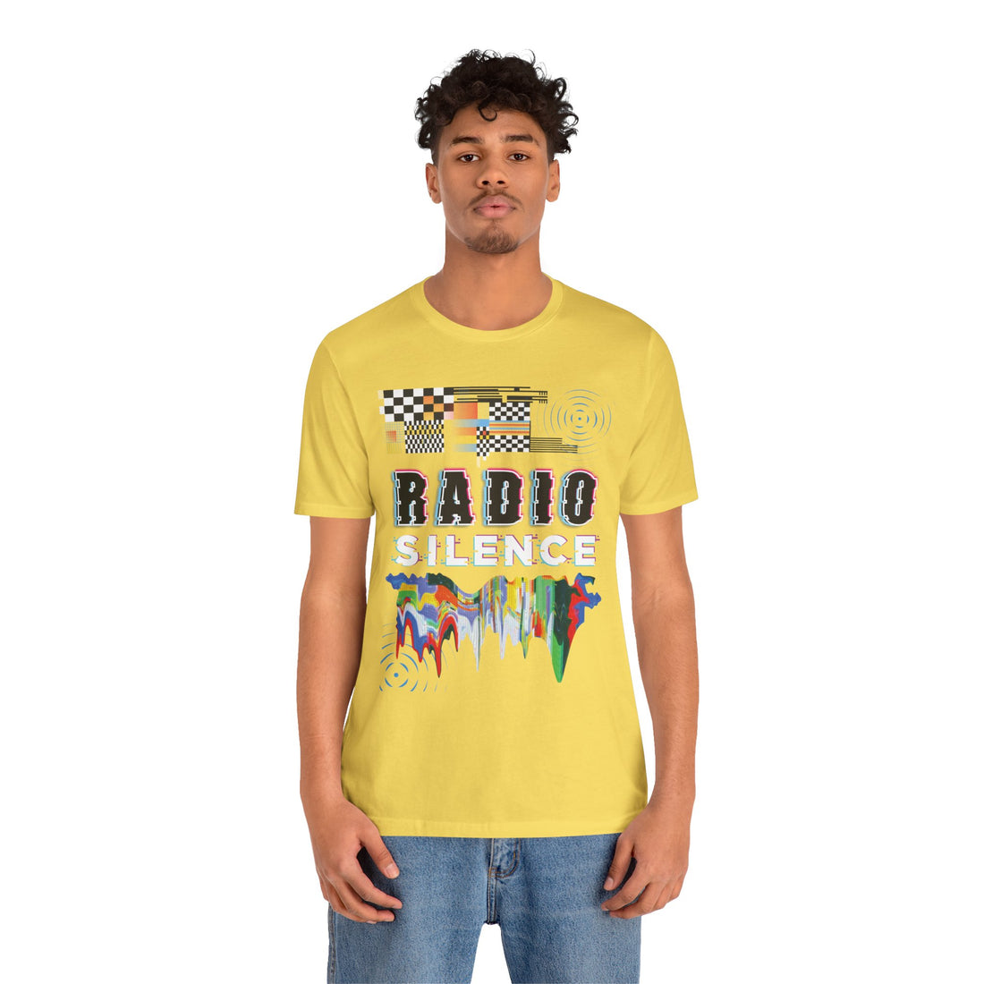 Radio Silence Typography Unisex Jersey Tee