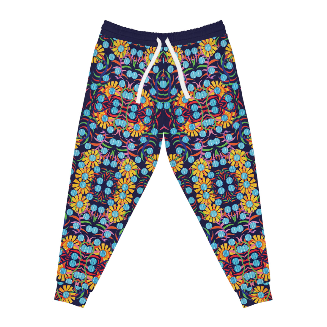 Ink AOP Sunflower Print Joggers