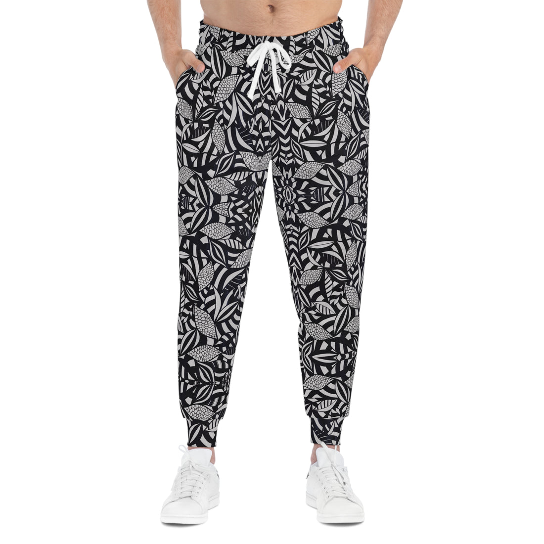 Slate Tropical Minimalist Unisex Joggers