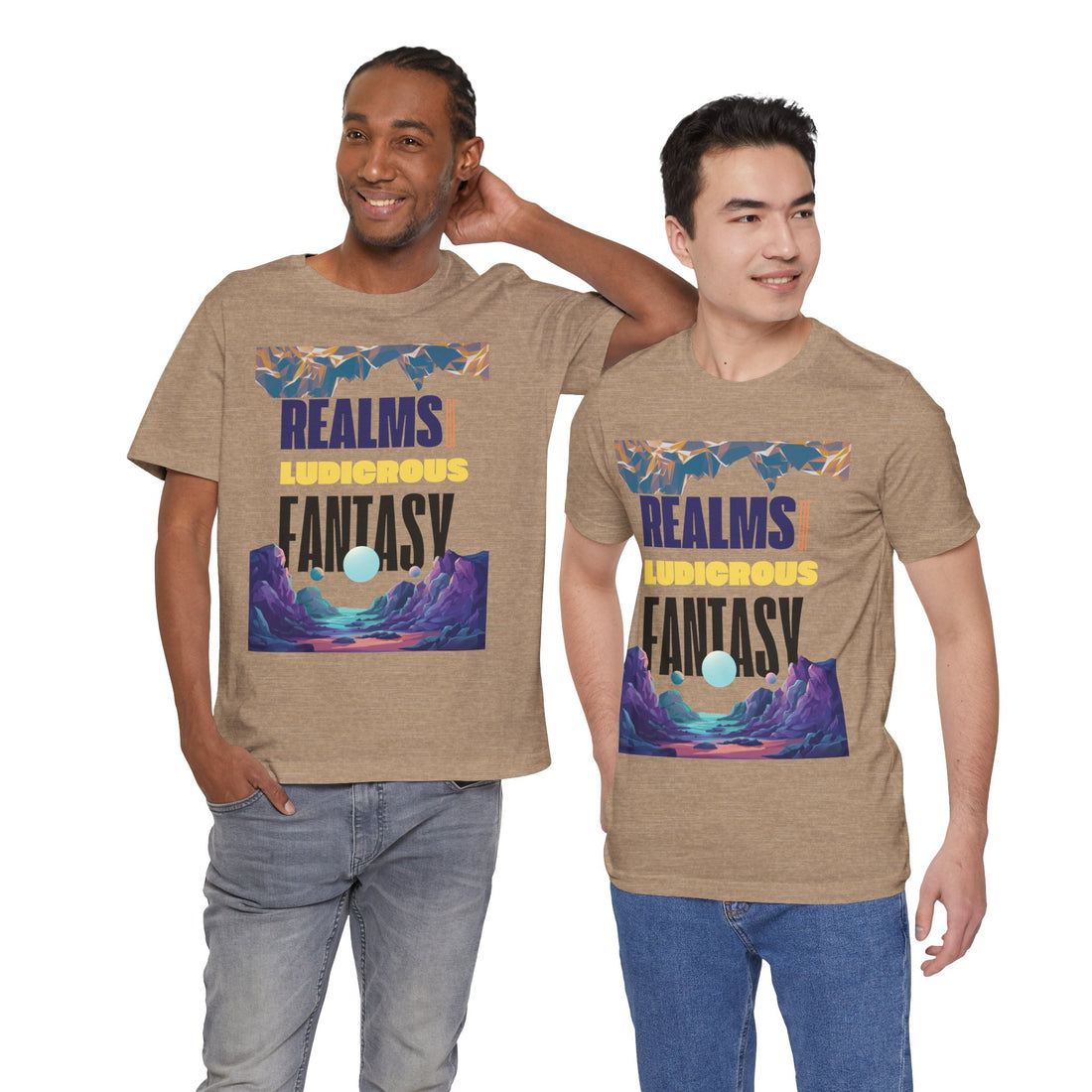 Fantasy Typography Unisex Jersey Tee