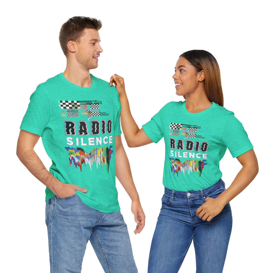 Radio Silence Typography Unisex Jersey Tee