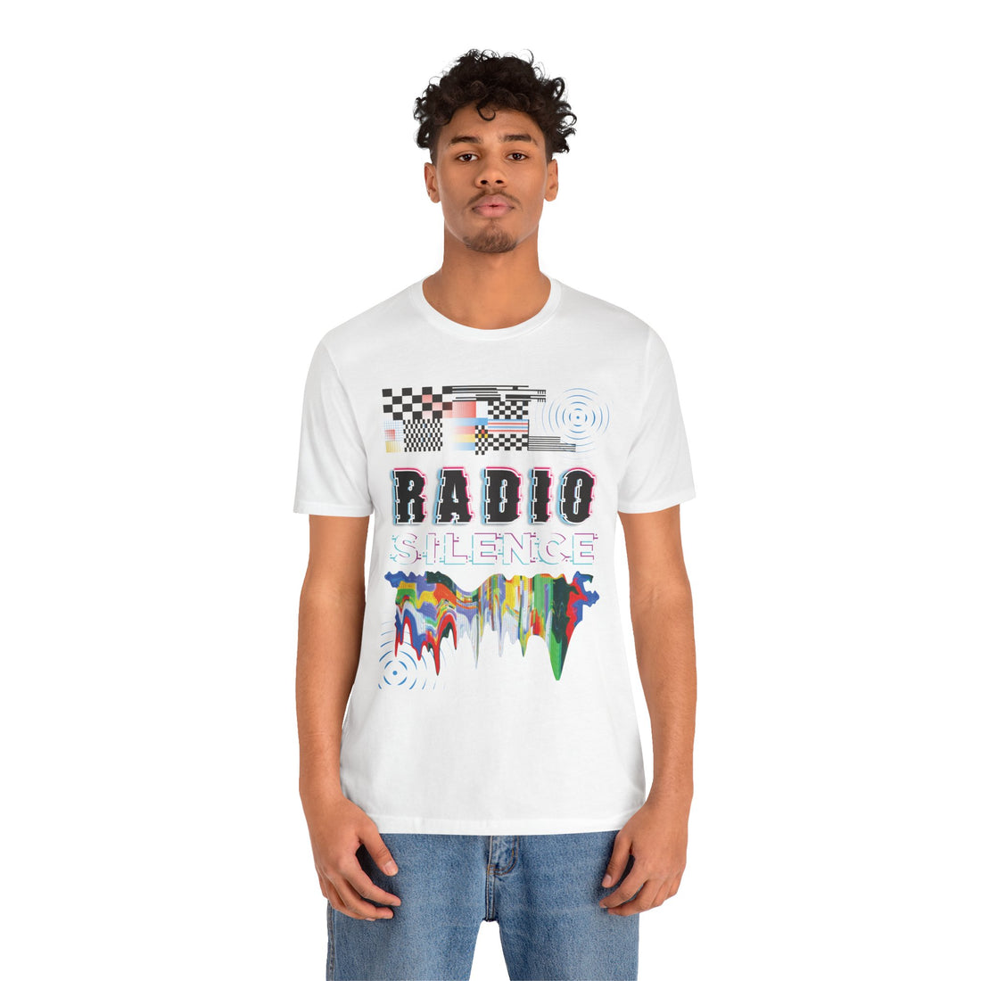 Radio Silence Typography Unisex Jersey Tee