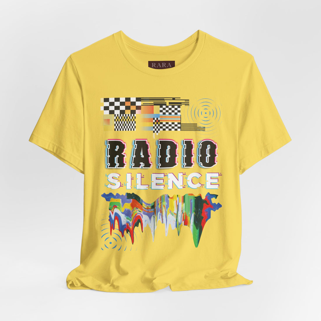 Radio Silence Typography Unisex Jersey Tee