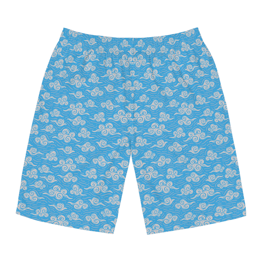 Aqua Oriental Clouds Men's Board Shorts (AOP)