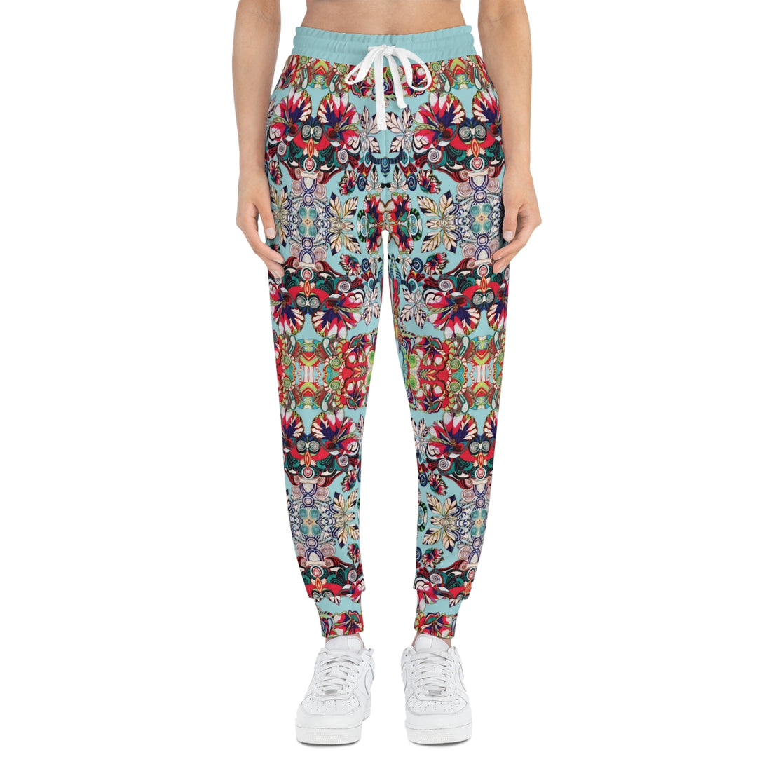 Icy Graphic Floral Pop AOP Joggers