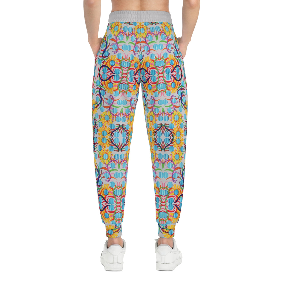 Slate AOP Sunflower Print Joggers
