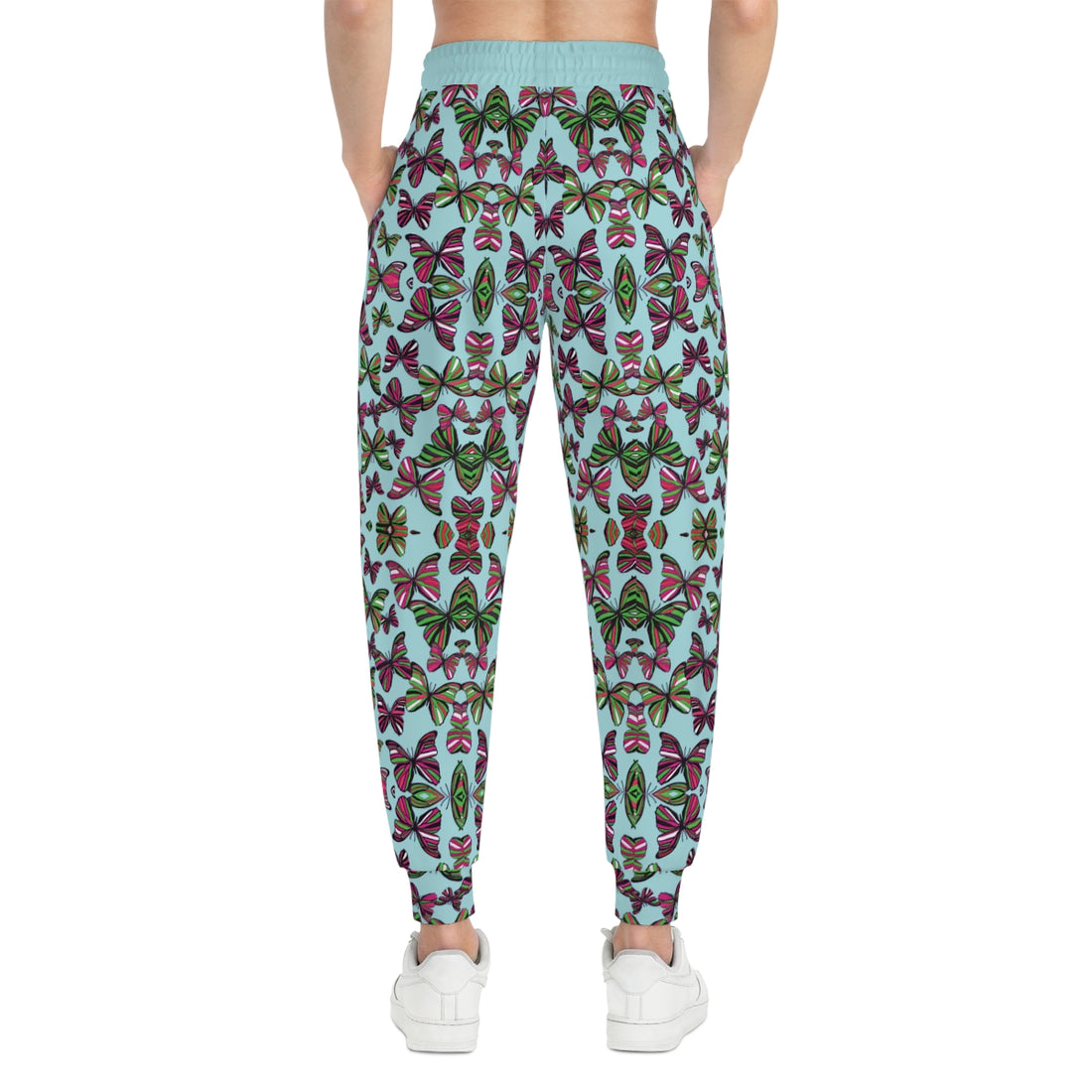 Icy Butterflies Kaleidoscope AOP Joggers