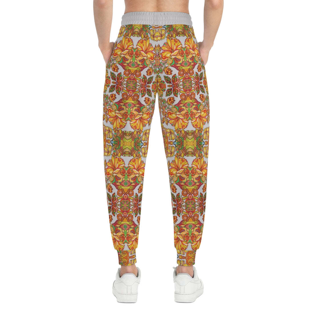 Slate AOP Artsy Floral Joggers