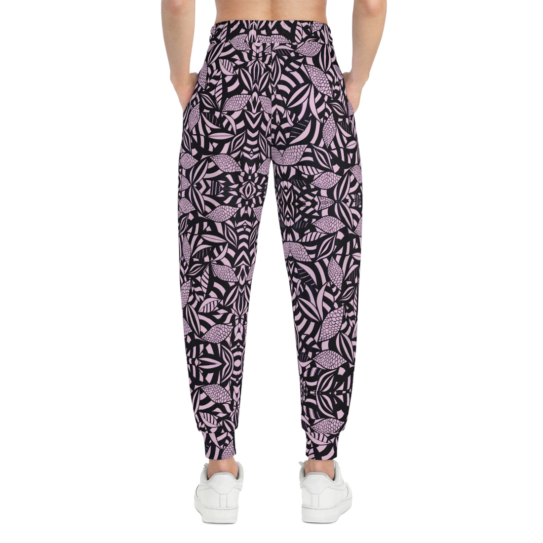 Lilac Tropical Minimalist Unisex Joggers