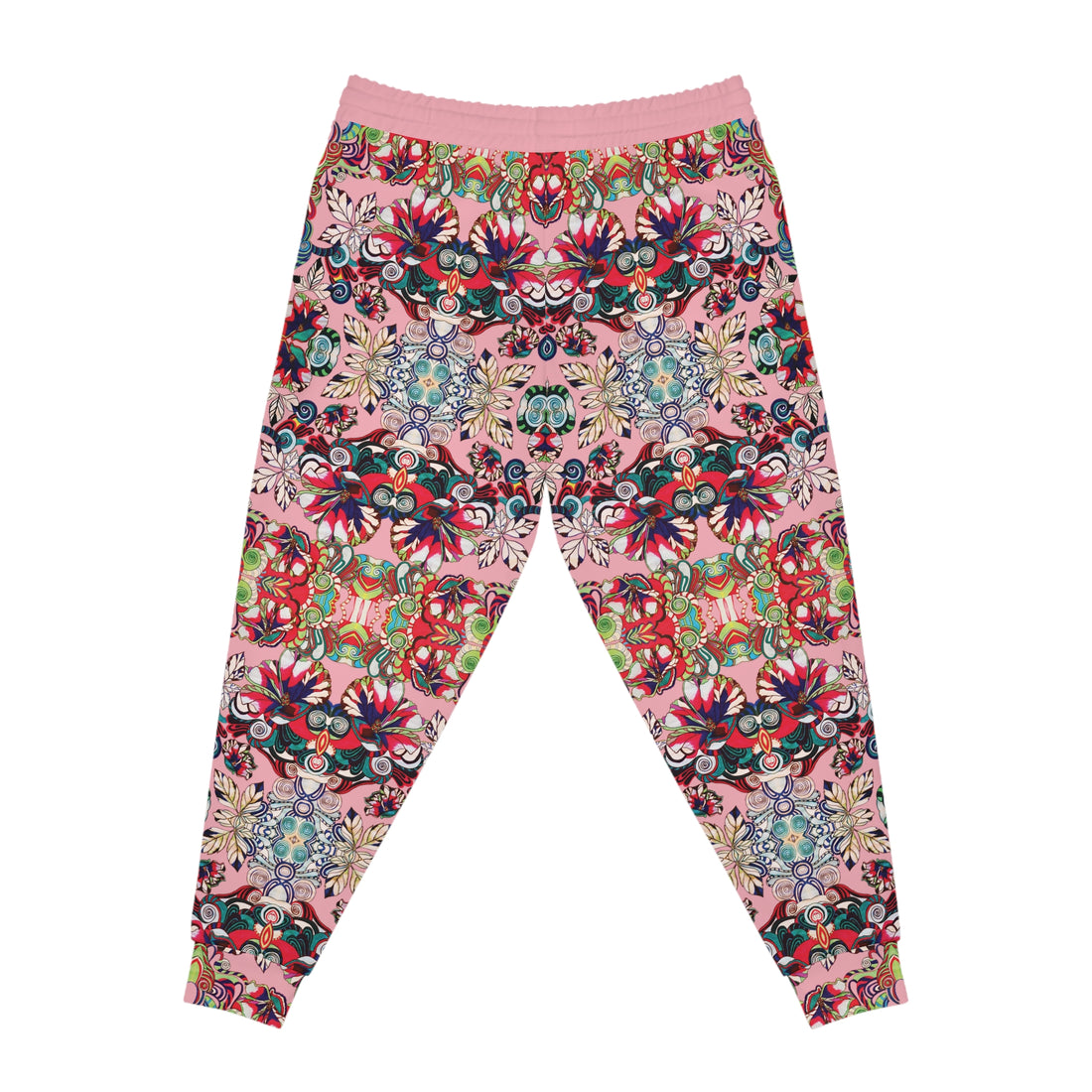 Blush Graphic Floral Pop AOP Joggers