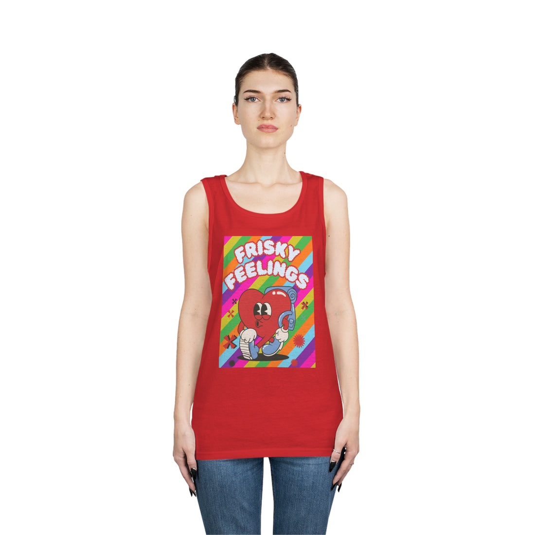 Frisky Feelings Unisex Tank Top