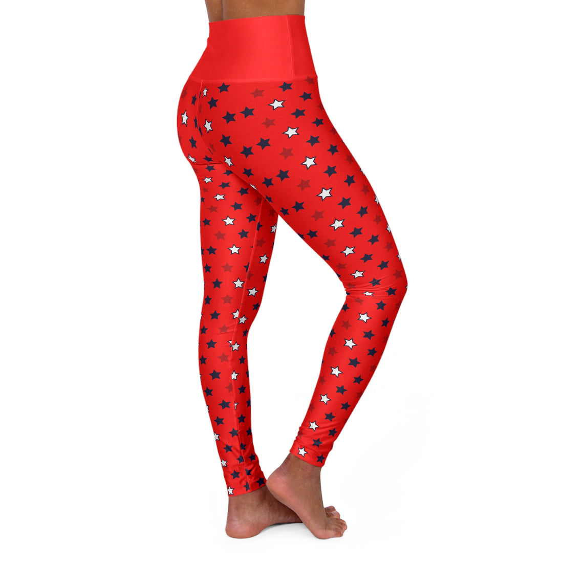 Red Stargirl Yoga Leggings