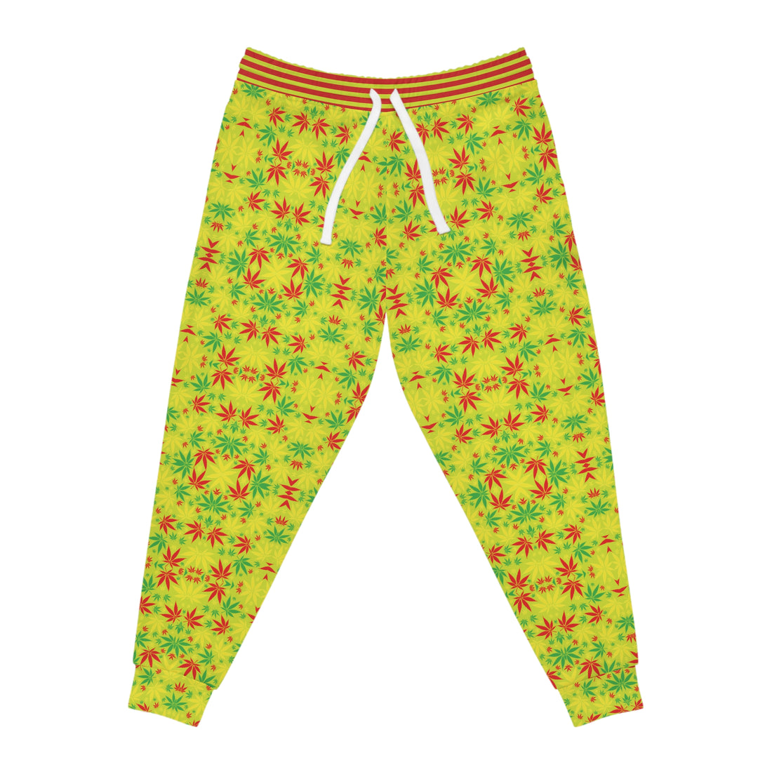 Lime Tropical Rasta toned Unisex Joggers