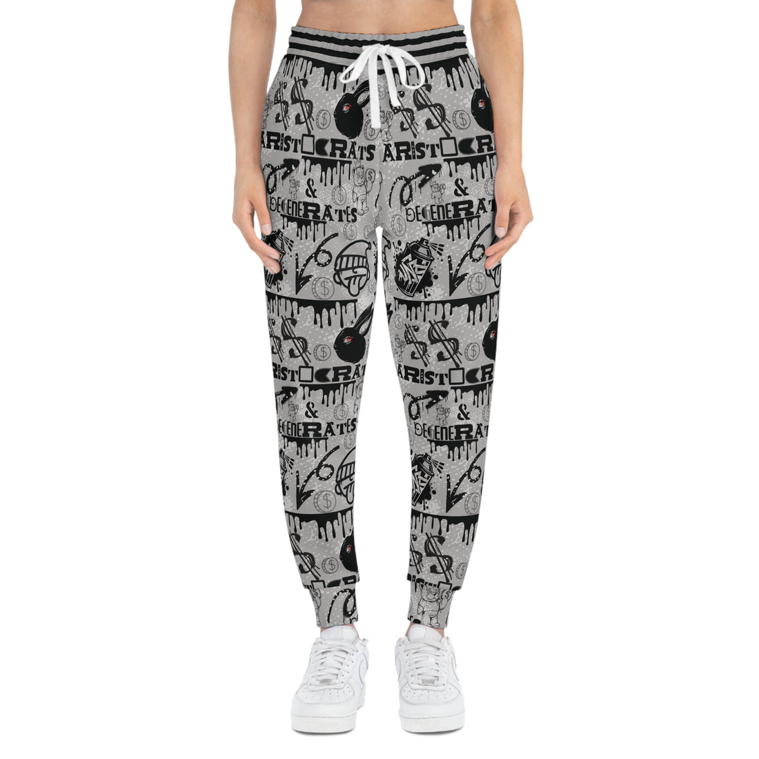 Slate Polar Graphic Unisex Joggers