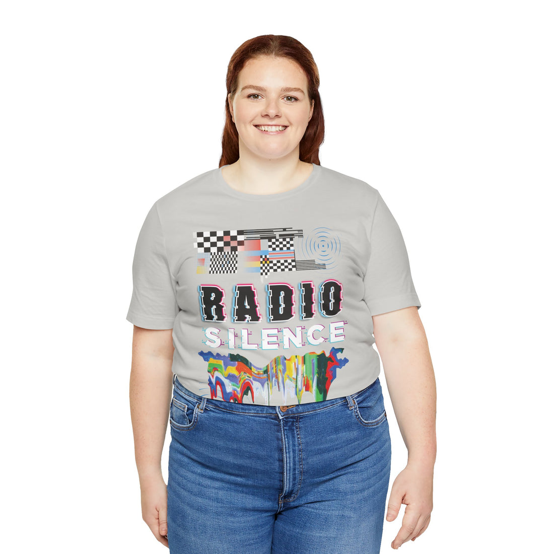 Radio Silence Typography Unisex Jersey Tee