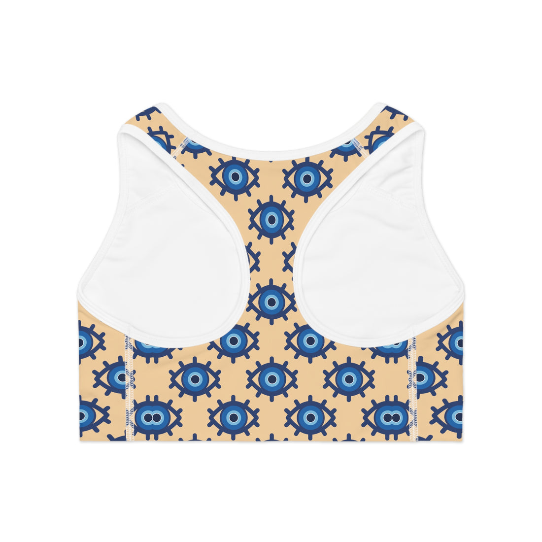 Tuscan Evil Eye (AOP) Sports Bra