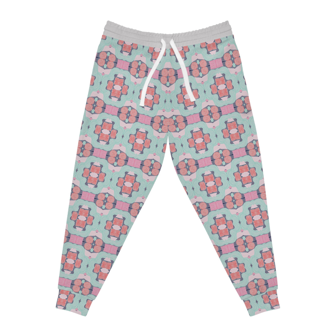 Slate Geometric Print Unisex Joggers