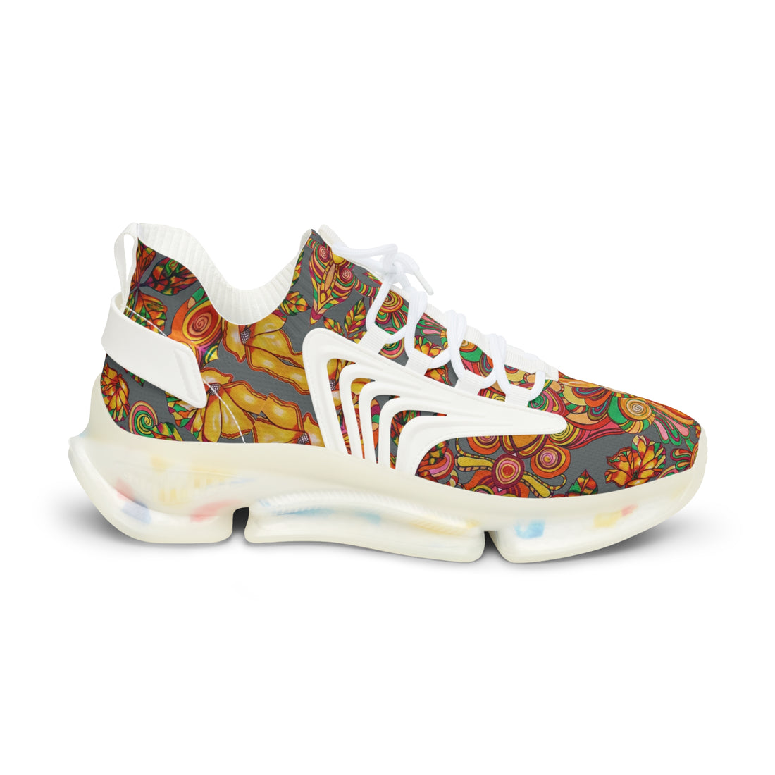 Ash Artsy Floral OTT Men's Mesh Knit Sneakers