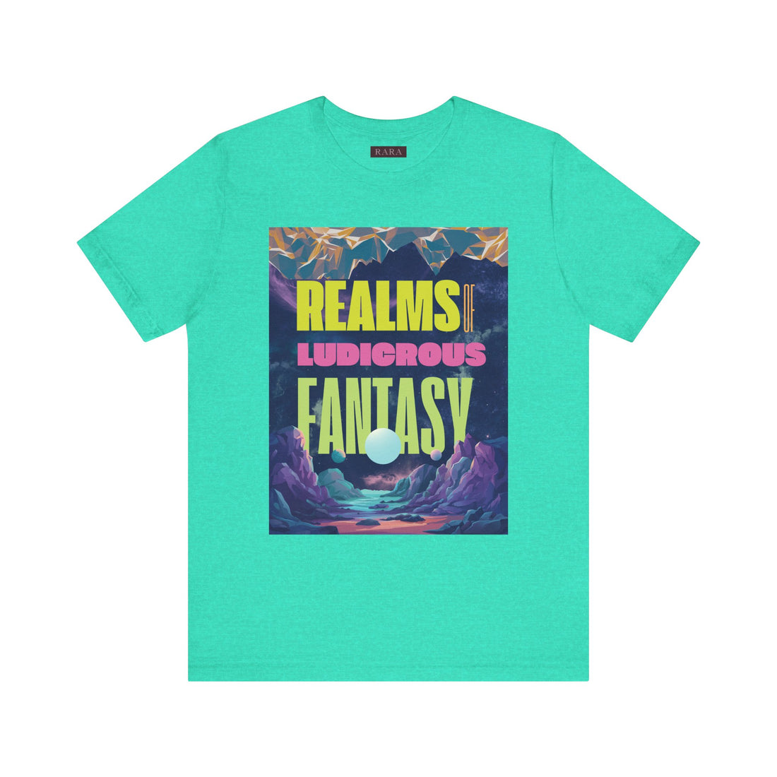 Fantasy Typography Unisex Jersey Tee