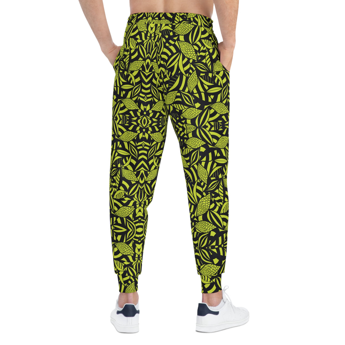 Lime Tropical Minimalist Unisex Joggers