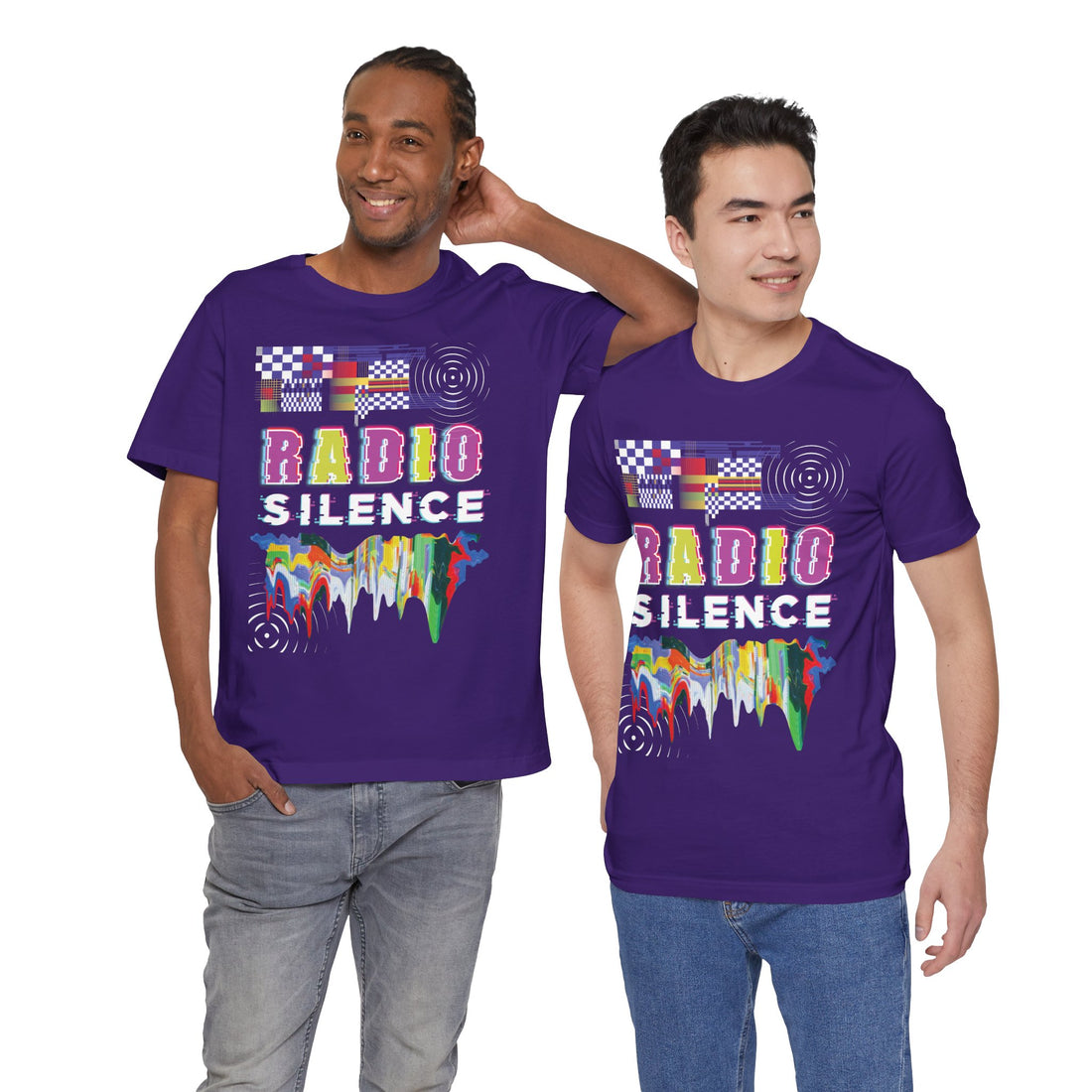 Radio Silence Typography Unisex Jersey Tee