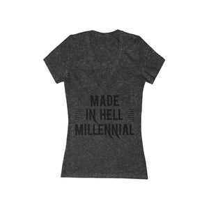Women's Jersey Millennial V-Neck Tee
