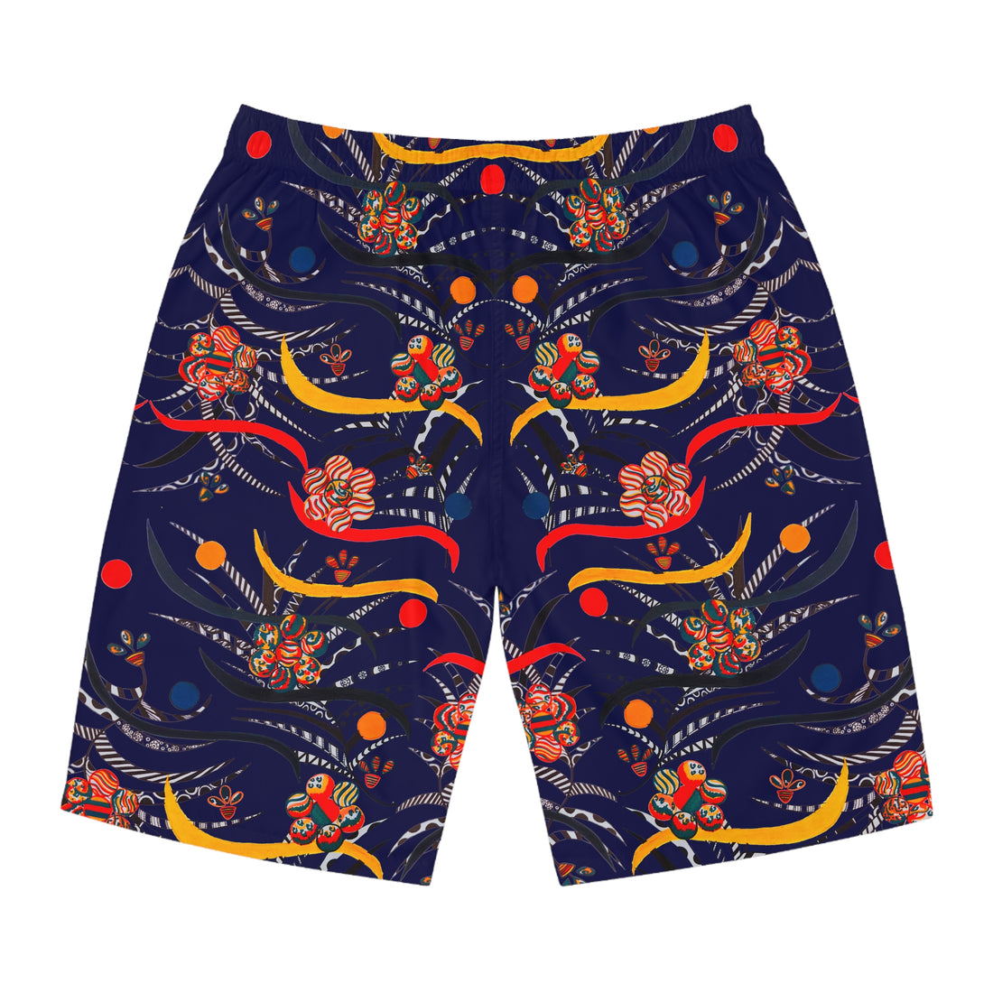 Ink Wilderness Print Men's Board Shorts (AOP)