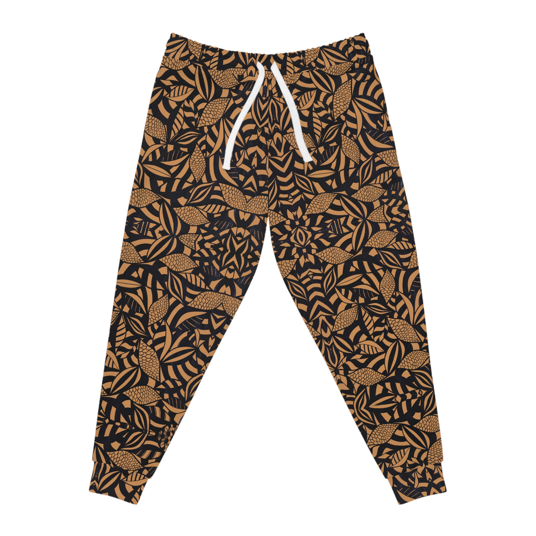 Mocha Tropical Minimalist Unisex Joggers