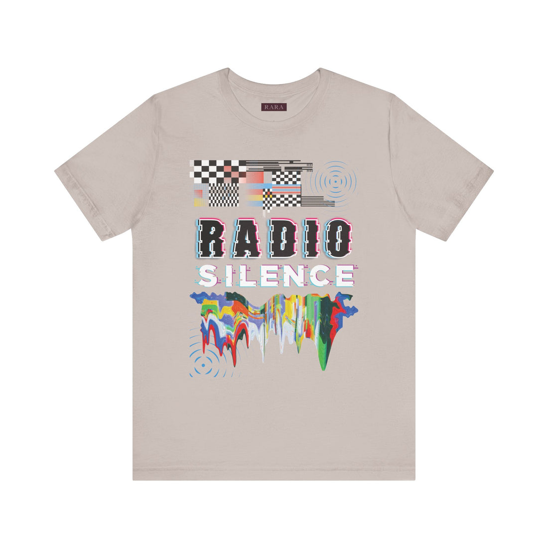 Radio Silence Typography Unisex Jersey Tee