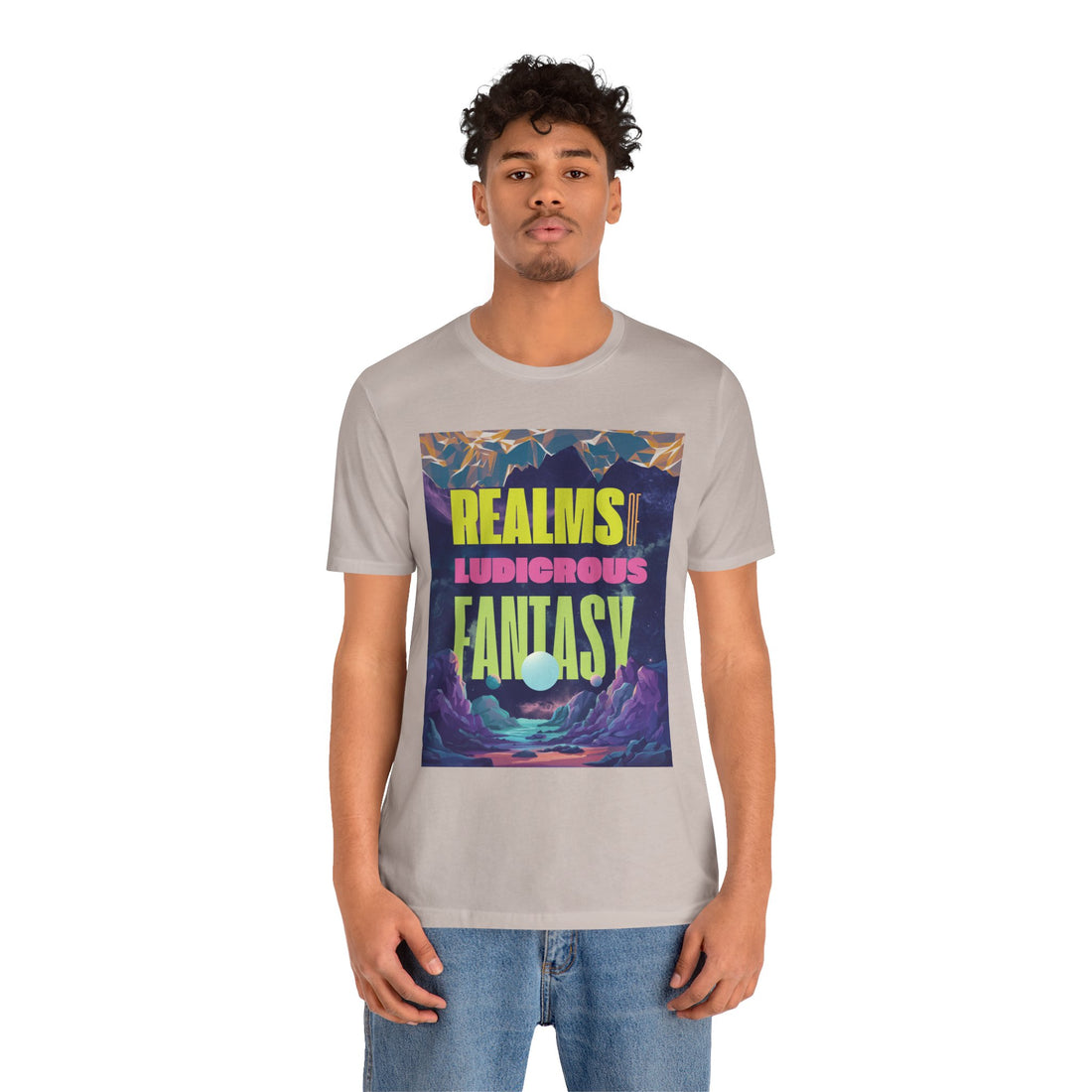 Fantasy Typography Unisex Jersey Tee