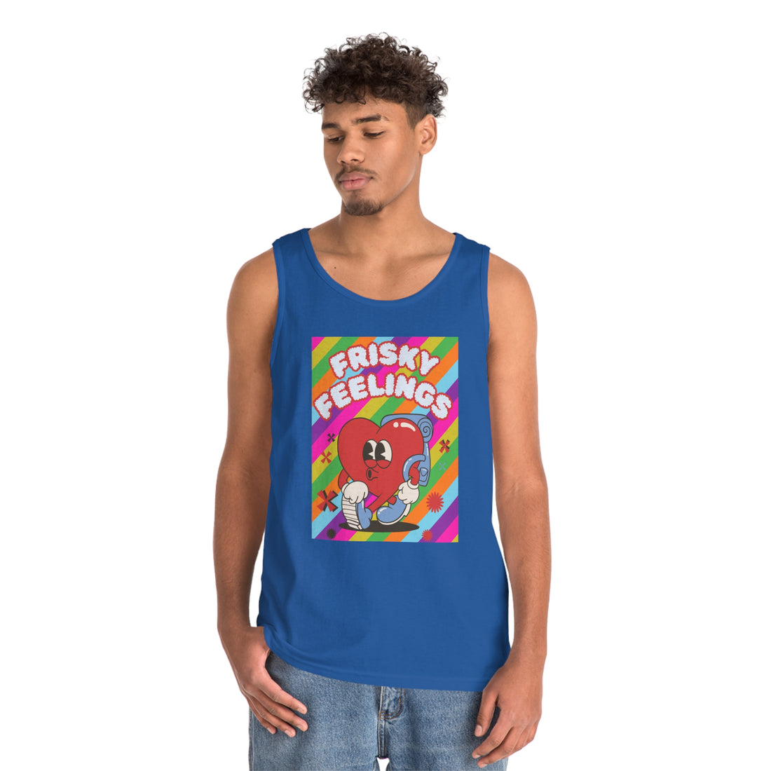 Frisky Feelings Unisex Tank Top