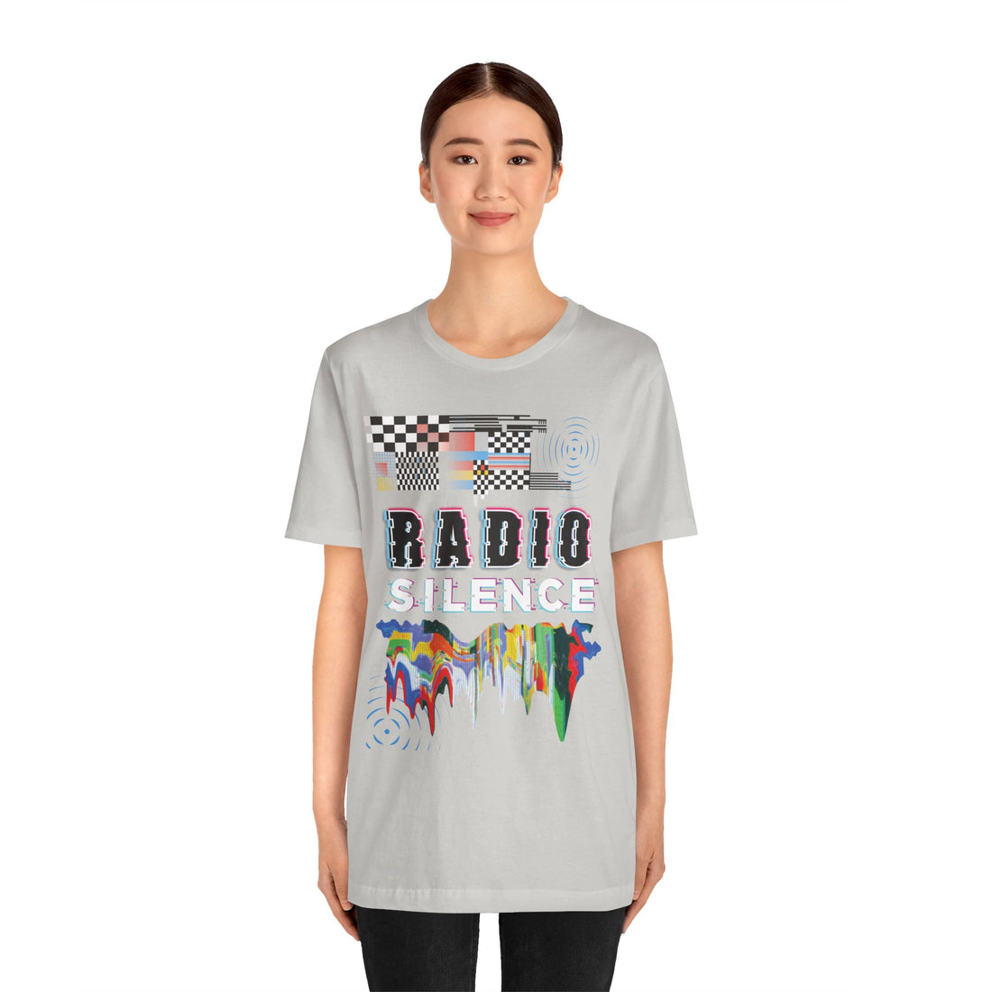 Radio Silence Typography Unisex Jersey Tee