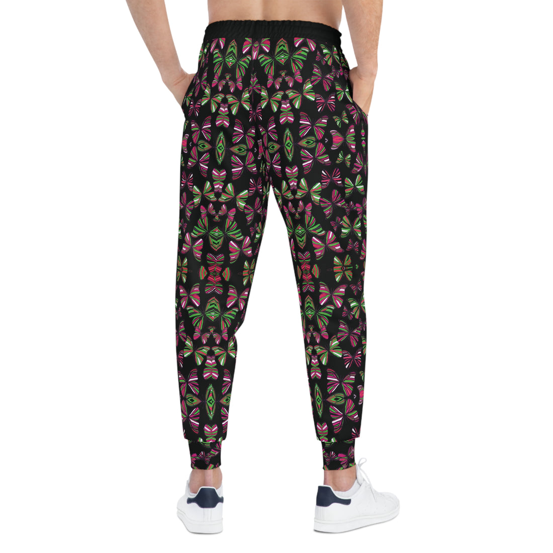 Slate Butterflies Kaleidoscope AOP Joggers