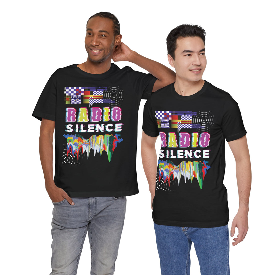 Radio Silence Typography Unisex Jersey Tee