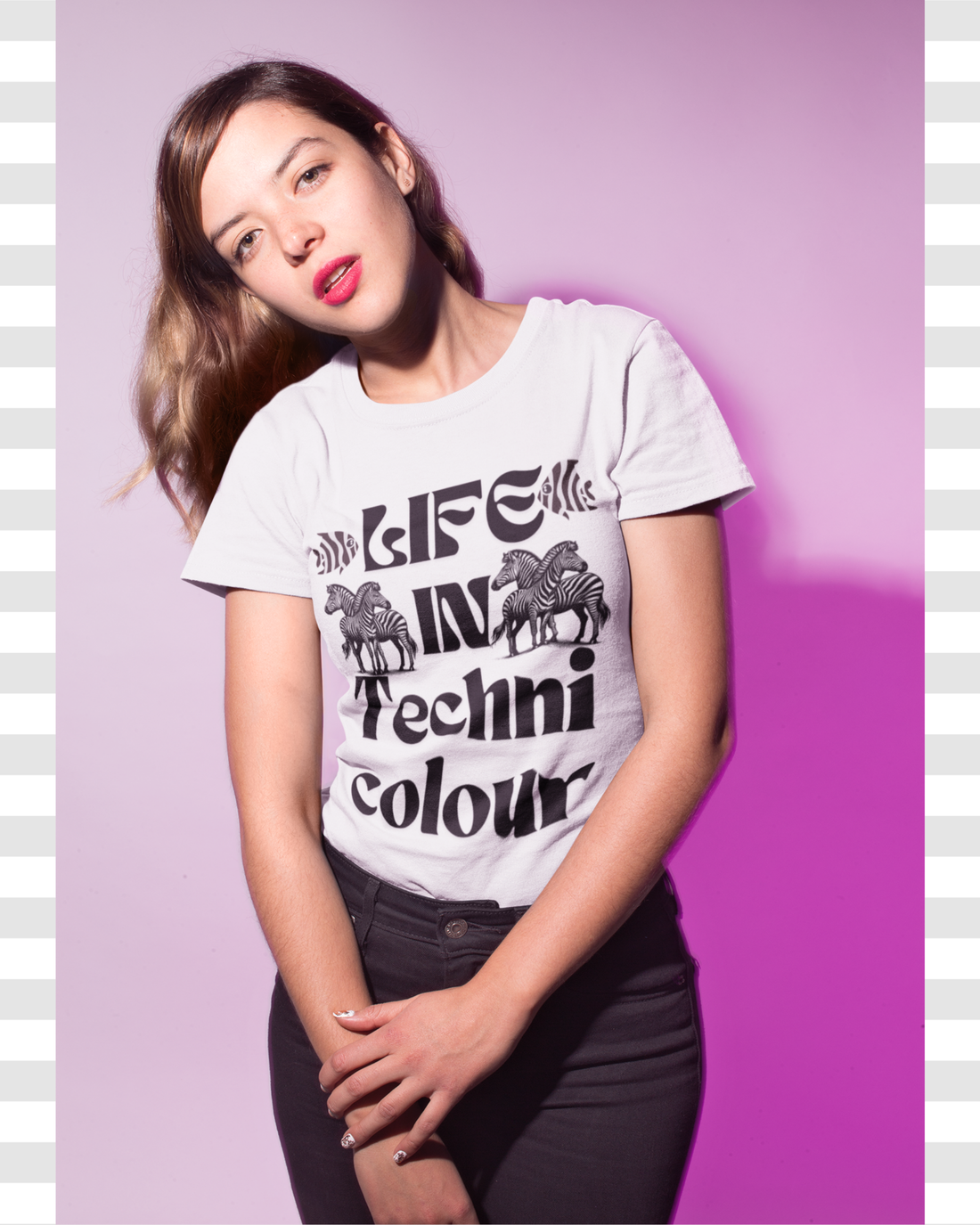 Life In Techni colour Unisex Cotton Tee