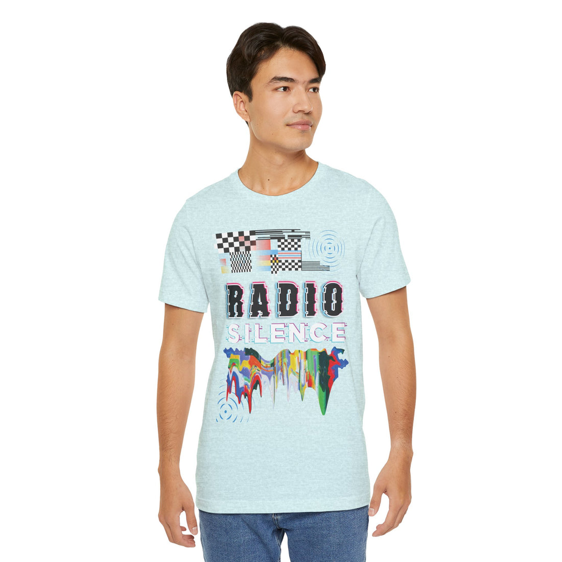 Radio Silence Typography Unisex Jersey Tee