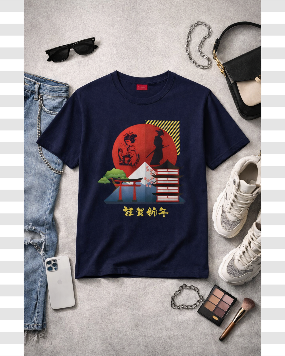 Utsukushii Japan Premium Cotton Graphic Unisex Tee