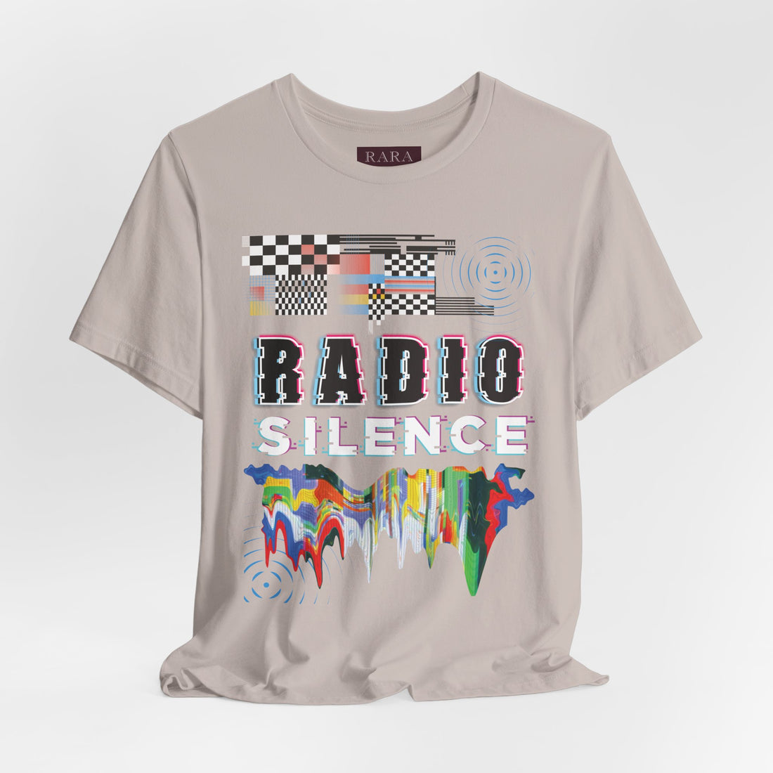 Radio Silence Typography Unisex Jersey Tee